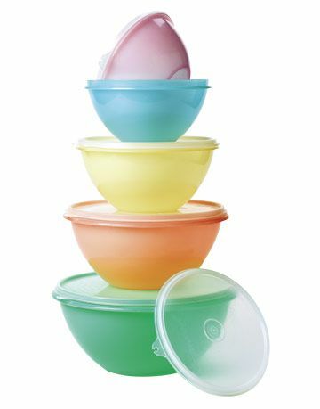 Stapel Vintage Tupperware