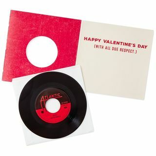 stempel vinyl Valentijnsdag kaart