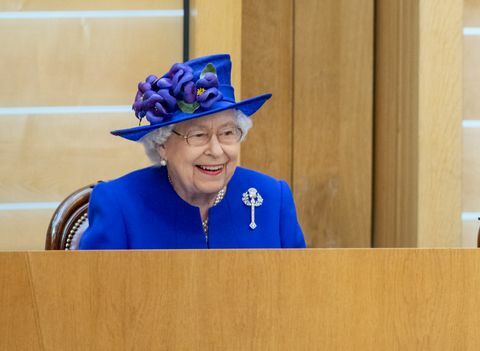 HM Queen en The Duke Of Rothesay wonen de ceremonie bij om het Schotse parlement te markeren