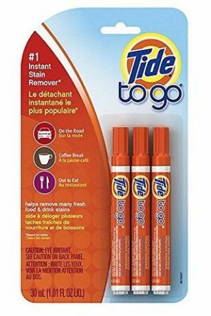 Tide to Go Instant Vlekkenverwijderaar Pennen 3 ea (pak van 1), Wit