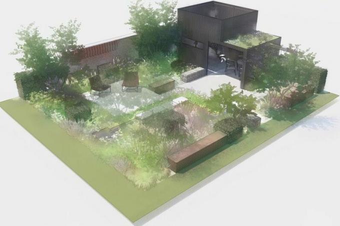 chelsea flower show 2023 tuinieren tuinontwerp illustratie