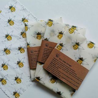 Voedselverpakking van bijenwas
