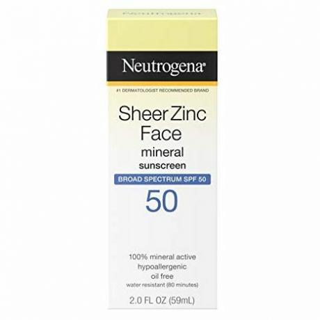 SheerZinc minerale zonnebrandcrème SPF 50