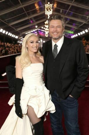 Gwen Stefani Blake Shelton Peoples Choice Awards 2019