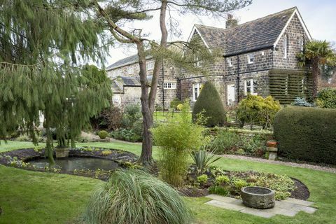 York Gate tuin Yorkshire vijverhuis