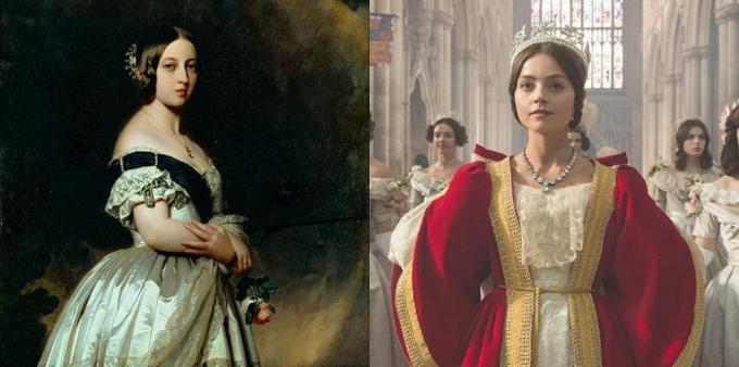 pJenna Coleman speelt sinds 2016 de op één na langst regerende monarch van Groot-Brittannië in ITV's historische drama em data-redactor-tag" em" Victoriaem. ppKoningin Victoria's leven wordt opgetekend vanaf 1837, na de dood van koning William, en de toetreding van Hare Majesteit tot de troon op 18-jarige leeftijd. pp Sprekend over Victoria en de perceptie van het publiek over haar, vertelde Jenna aan een href" https: www.thetimes.co.ukarticlejenna-coleman-the-young-victoria-is-romantic-and-full-of-life-tjw8gfjpb" em data-redactor-tag" em" The Timesema: " Mensen kennen de jongere persoon at all.pp" De enige fotografische beelden die we van haar hebben zijn van als ze ouder is. Het is moeilijk om die te verbinden met haar jongere zelf, vol leven en romantisch." p