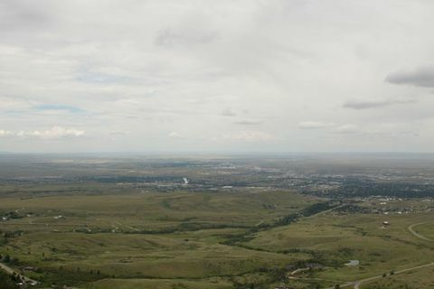 Casper Wyoming landschap.