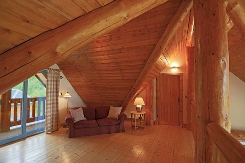 Aspen Lodge is een rustiek toevluchtsoord in de Schotse Hooglanden