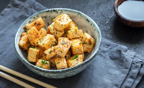 Roergebakken tofu