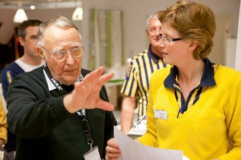 Ikea-oprichter Ingvar Kamprad