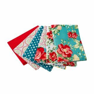 The Pioneer Woman Vintage Floral Fabric Fat Quarter-bundel