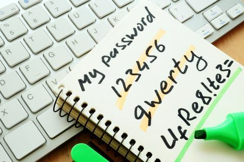 De 10 slechtste wachtwoorden die u nooit mag gebruiken