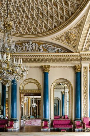 Buckingham Palace interieurkleuren