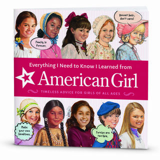 een boek met de titel alles wat ik weet dat ik heb geleerd van Amerikaans meisje