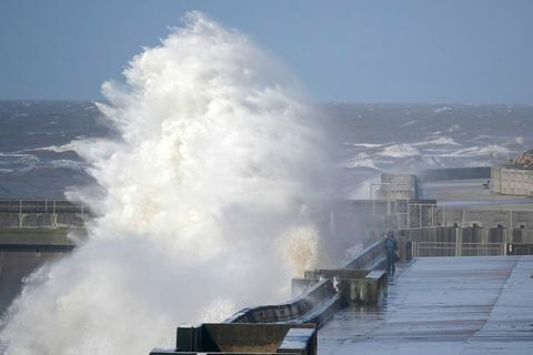 storm gareth wales