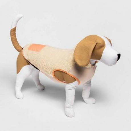 Island beige sherpavest voor honden en katten