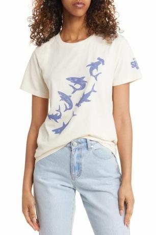 GOLDEN HOUR x Shark Week katoenen grafisch T-shirt 