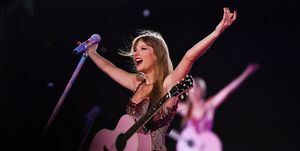 Taylor Swift treedt op in Argentinië