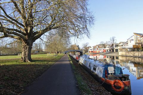 Cambridge uitzicht op de rivier