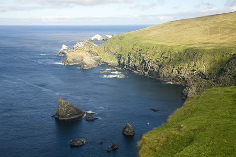 Unst Shetland Coast Island