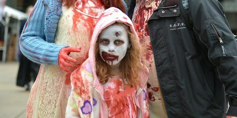 fairborn halloween-festival en zombiegang