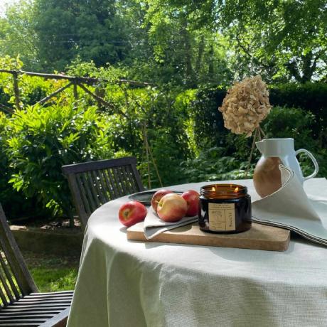 Siciliaanse citrus, lavendel en rozemarijn - tuinkaars