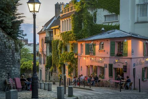 Parijs - La Maison Rose - Montmartre