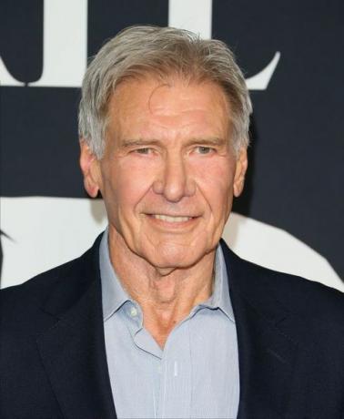 los angeles, californië 13 februari harrison ford woont de première van 20e-eeuwse studio's de oproep van de wild in el capitan theater op 13 februari 2020 in los angeles, californië foto door jean baptiste lacroixwireimage