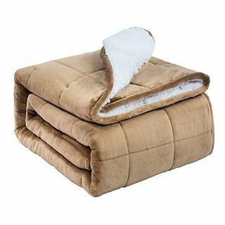 Sherpa fleece verzwaarde deken, 7kg