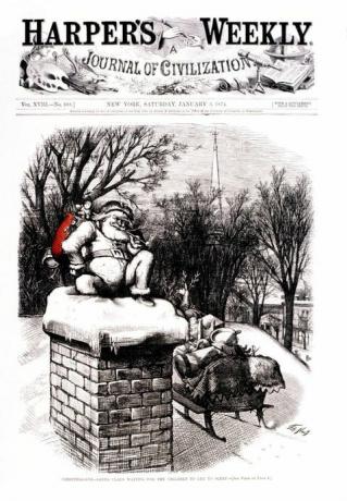 kerst kleuren geschiedenis thomas nast