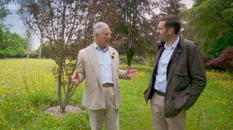 Adam Frost ontmoet Prins Charles om te praten over de kwestie van bioveiligheid - BBC's Gardeners 'World