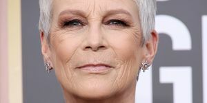 80e jaarlijkse Golden Globe Awards arriveert Jamie Lee Curtis