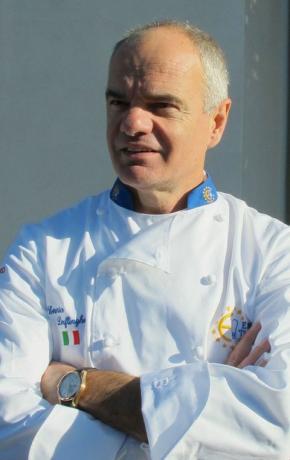 Chef-kok Enrico Derflingher van het CastaDiva resort en spa aan het Comomeer