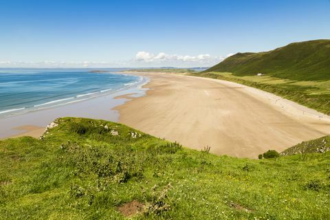 beste stranden in Wales