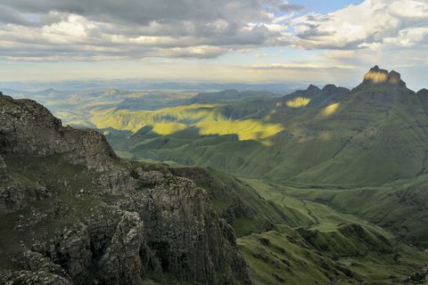 Drakensburg Escarpment in Zuid-Afrika