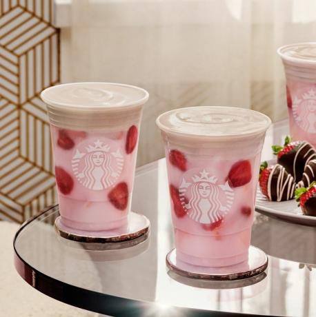 starbucks roze drankje