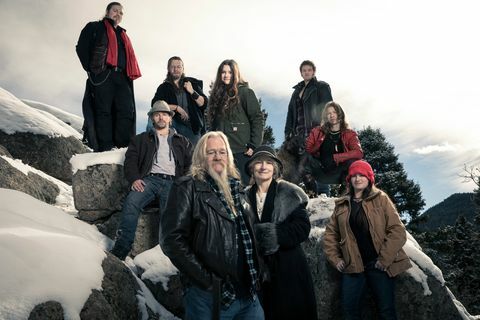 De familie Brown op 'Alaskan Bush People'