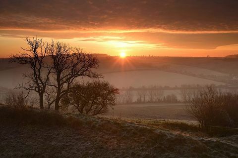 Frosty weer