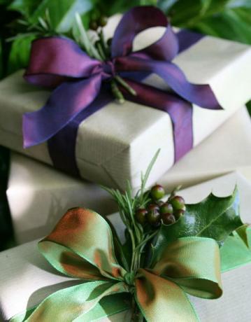 presenteert cadeaus kerst inpakpapier
