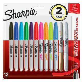 Sharpie permanente markers, 12 tellen