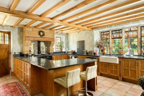 Savills - Collin House - landhuis - Cotswolds - keuken