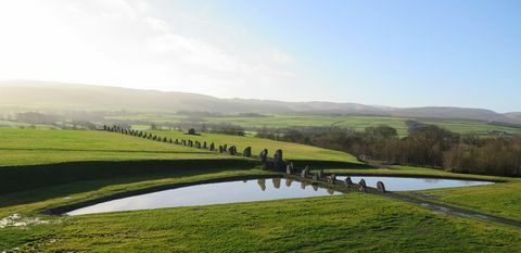 Crawick Multiverse, Dumfriesshire - Tuinenschema van Schotland