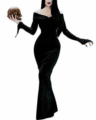 Morticia Addams Jurk Kostuum