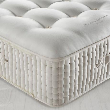 John Lewis & Partners The Ultimate Collection Kasjmier pocketvering matras met ritssluiting