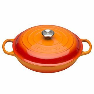 Le Creuset Handtekening Braiser in geëmailleerd gietijzer