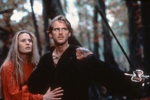 Cary Elwes en Robin Wright in The Princess Bride (1987). 