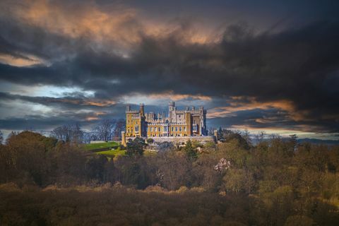 een weergave van het kasteel van belvoir foto door bill allsopploop imagesuniversele afbeeldingen groep via getty images