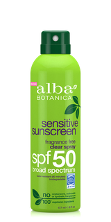 Alba Botanica Suncare Geurvrij Clear Spray SPF50 177ml