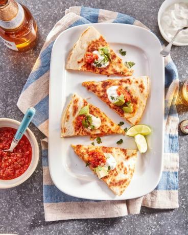 quesadilla's met kip 30 minuten recepten