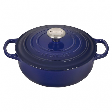 Geëmailleerde gietijzeren sauteuse-oven, 3,5 qt.